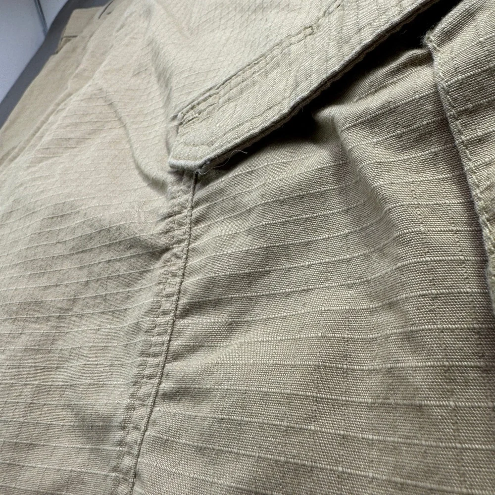 Carhartt Force Broxton Cargo Mens 40 Tan Relaxed Fit Ripstop Work Utility Shorts